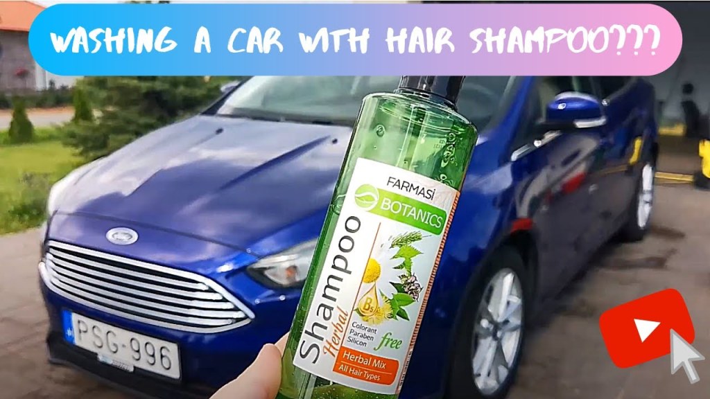 Picture of: Can you wash a car with hair shampoo???