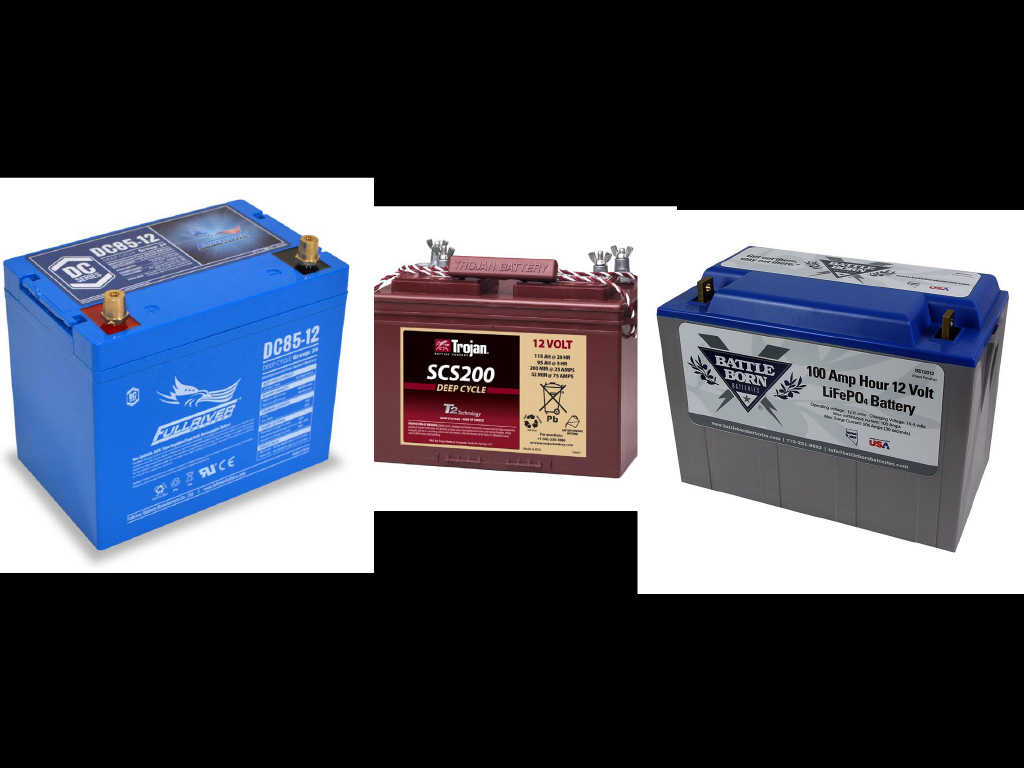 Picture of: Deep Cycle Battery Types Comparisons  NAZ Solar Electric