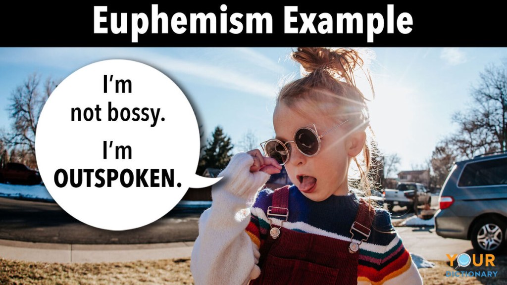 Picture of: Examples of Euphemism: + Common Phrases  YourDictionary