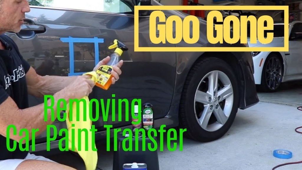 Picture of: Goo Gone Review: Can it remove car paint transfer