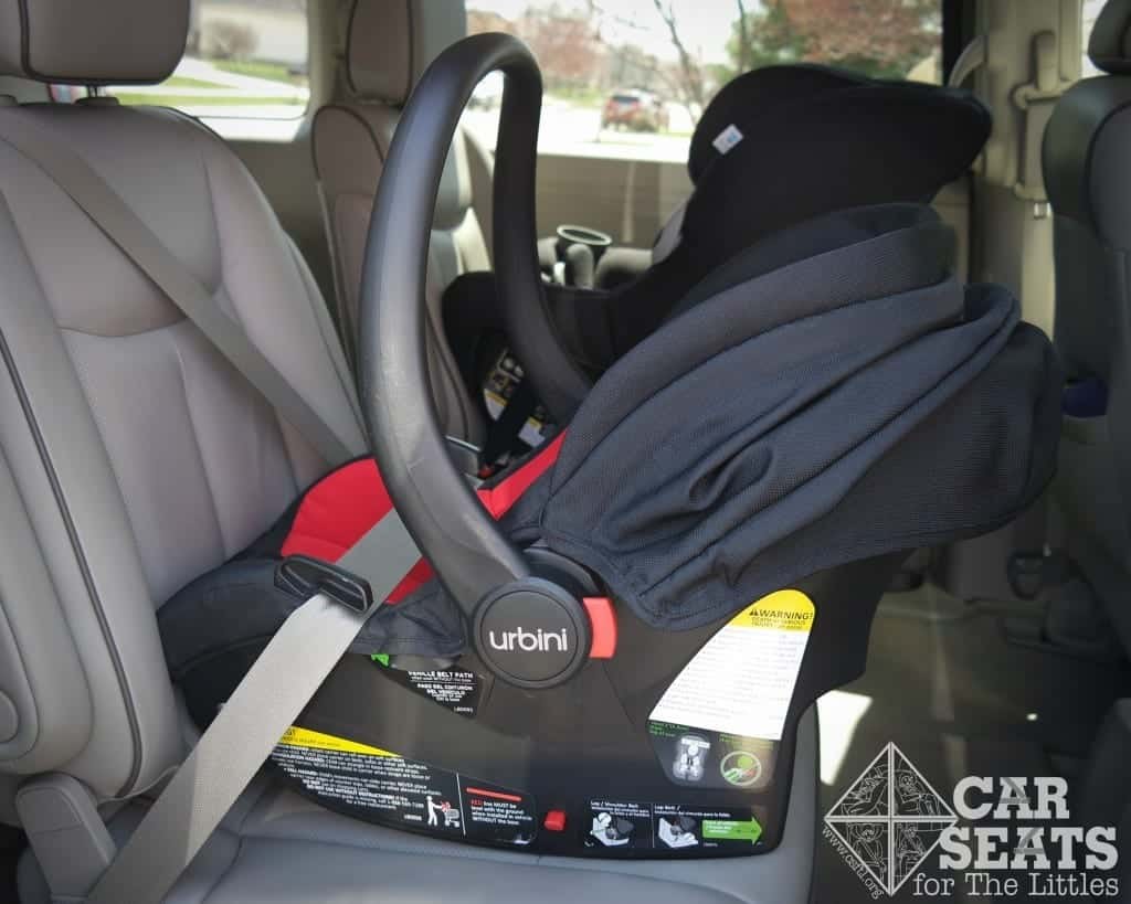 Picture of: Installing a Rear Facing Only Seat without the Base – Car Seats