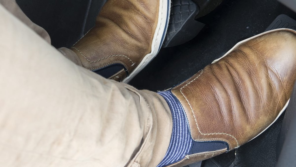 Picture of: Is It Illegal To Drive With  Feet?