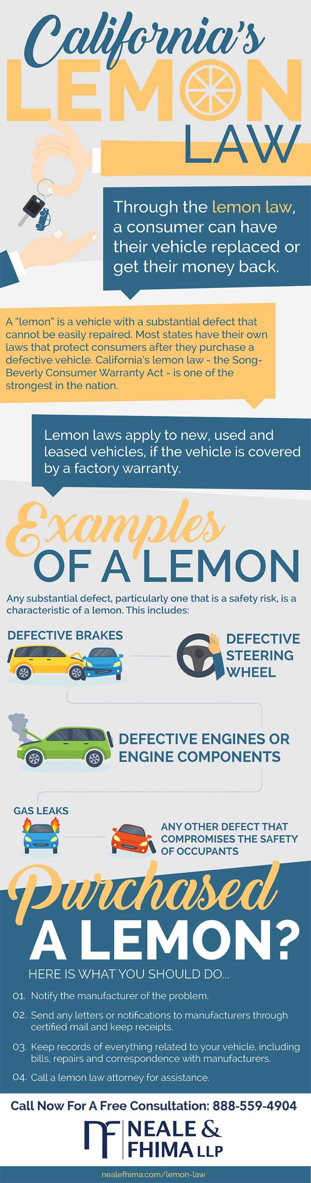 Picture of: Learn the Basics of California Lemon Law  Neale & Fhima