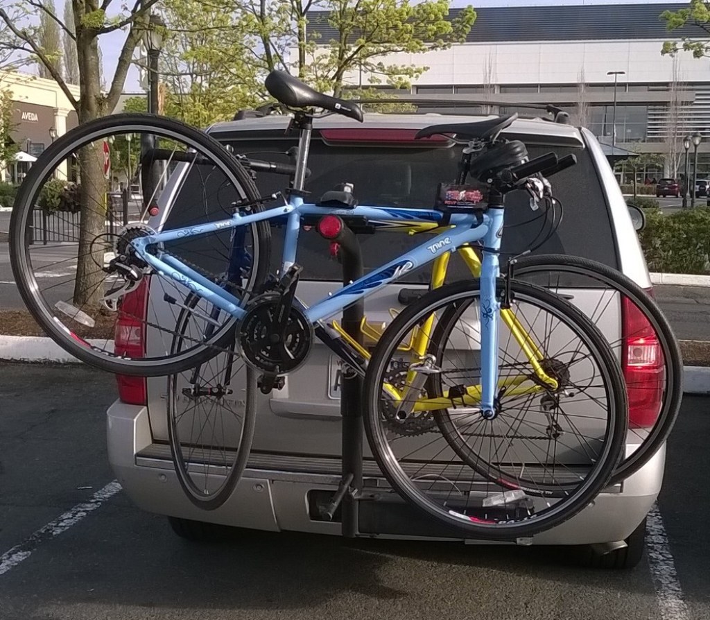 Picture of: Need a car rack? Here are  common ways and  genius way to haul bikes