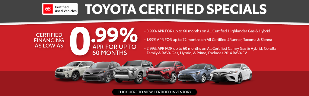 Picture of: Purchase a Certified Pre-Owned Toyota from Passport Toyota with