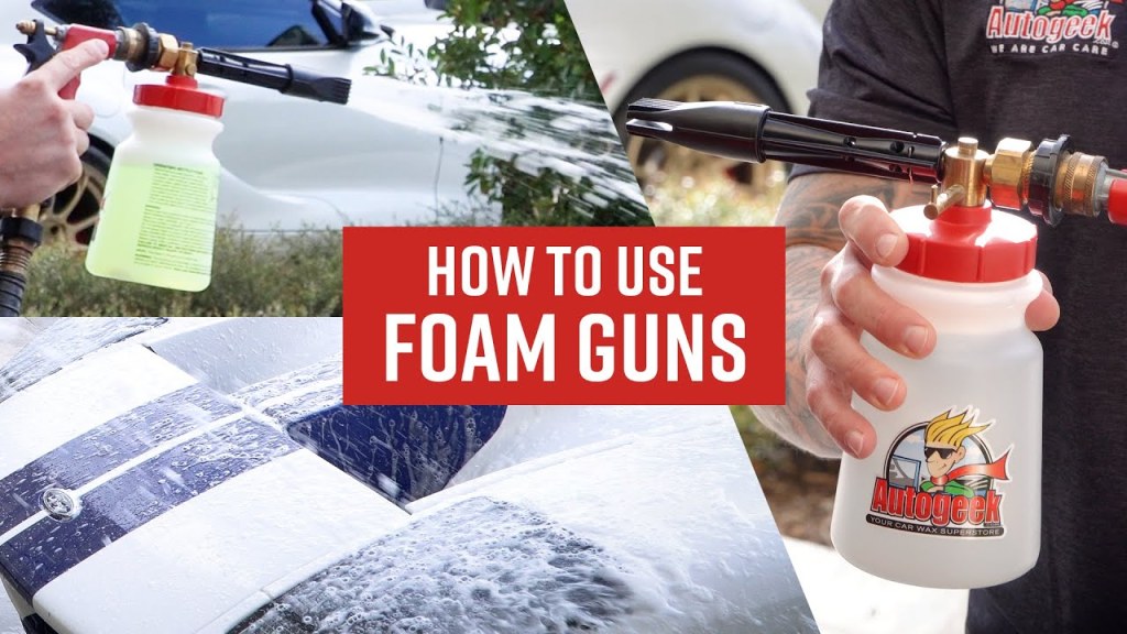 Picture of: Safe and Easy Car Cleaning with a Foam Gun: A Step-by-Step Guide