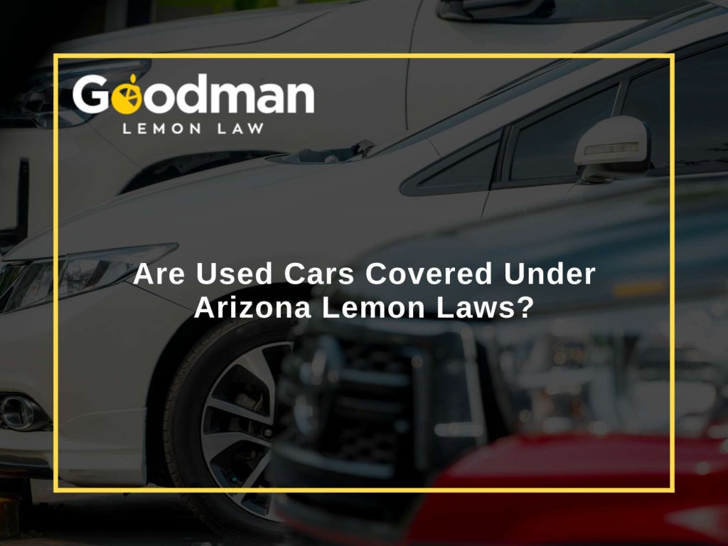 Picture of: What can I do if a dealership sold me a lemon? – Goodman Lemon Law