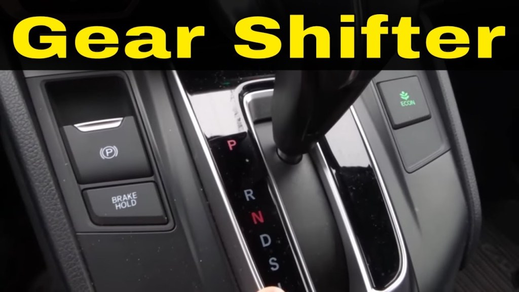 Picture of: What Do The Letters On The Gear Shifter Mean- Minute Driving Lesson